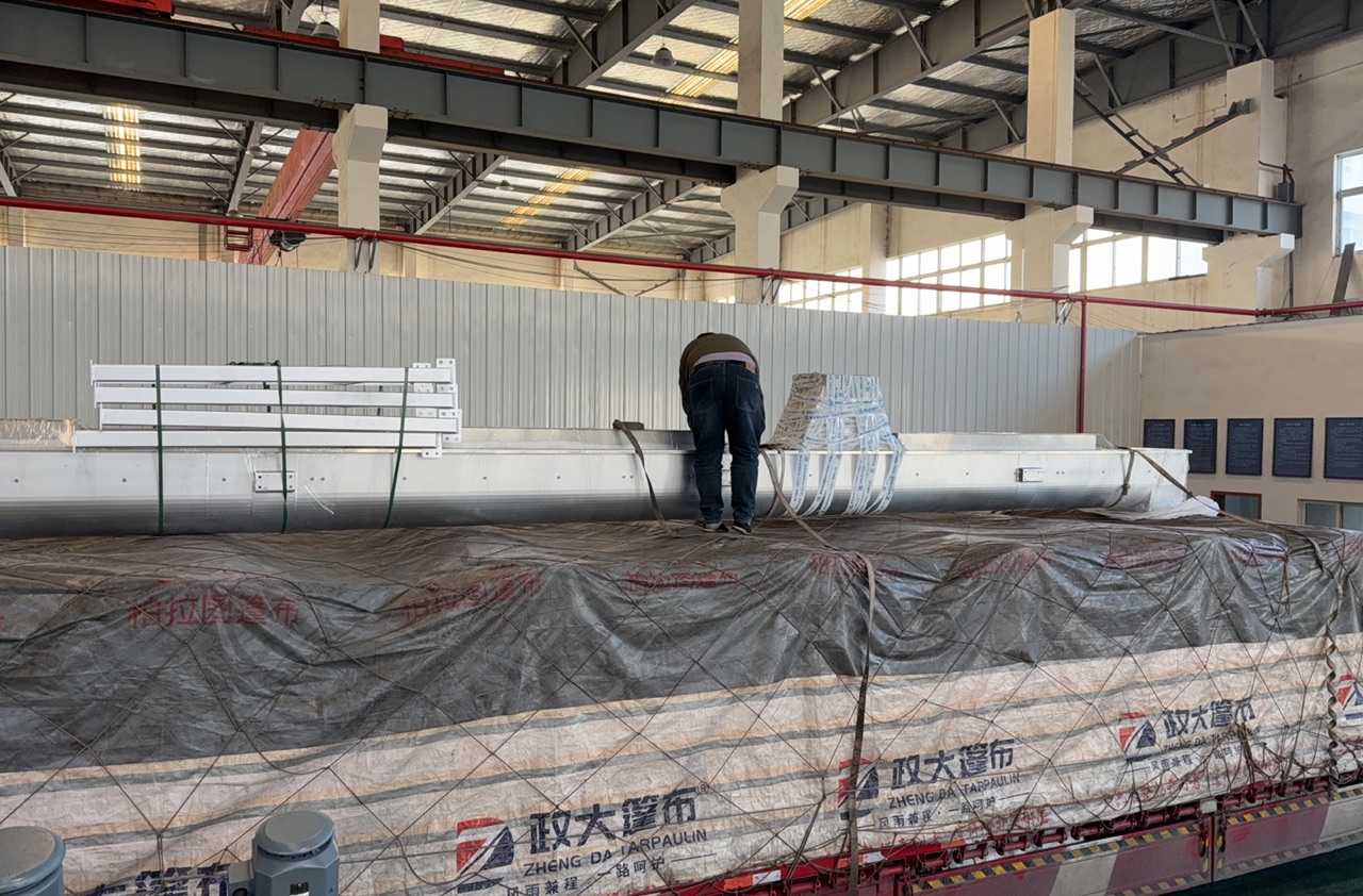 Nosso sistema de transporte foi enviado para Chengdu!