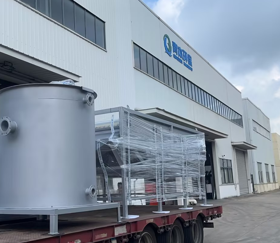 Qingben Environmental Protection entrega com sucesso equipamento de tratamento de lodo para Shijiazhuang